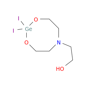 6H-1,3,6,2-Dioxazagermocine-6-ethanol, tetrahydro-2,2-diiodo-