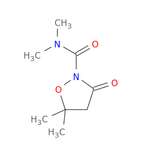 2-Isoxazolidinecarboxamide, N,N,5,5-tetramethyl-3-oxo-