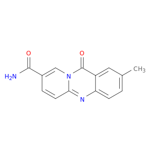 11H-Pyrido[2,1-b]quinazoline-8-carboxamide, 2-methyl-11-oxo-