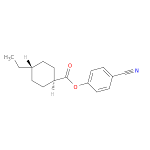 反式-4-乙基环己烷羧酸 4-氰基苯基酯