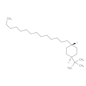 Cyclohexane, 1-(1,1-dimethylethyl)-4-tetradecyl-, trans-