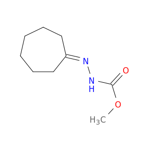 Hydrazinecarboxylic acid, cycloheptylidene-, methyl ester