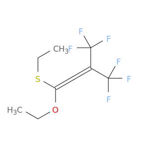 1,2-Butadiene, 1-ethoxy-1-(ethylthio)-4,4,4-trifluoro-3-(trifluoromethyl)-