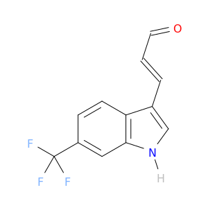 2-Propenal, 3-[6-(trifluoromethyl)-1H-indol-3-yl]-, (2E)-