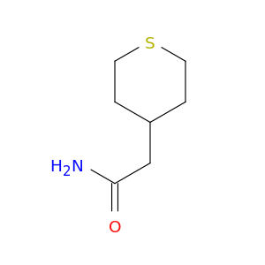 2H-Thiopyran-4-acetamide,tetrahydro-
