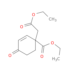 2-Cyclohexene-1-acetic acid, 1-(ethoxycarbonyl)-4-oxo-, ethyl ester