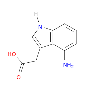 1H-Indole-3-aceticacid, 4-amino-