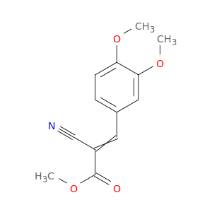 2-Propenoic acid, 2-cyano-3-(3,4-dimethoxyphenyl)-, methyl ester