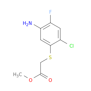 甲基2-[(5-氨基-2-氯-4-氟苯基)硫酸