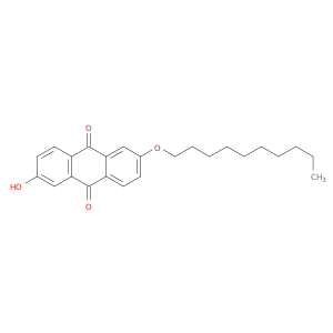 9,10-Anthracenedione, 2-(decyloxy)-6-hydroxy-