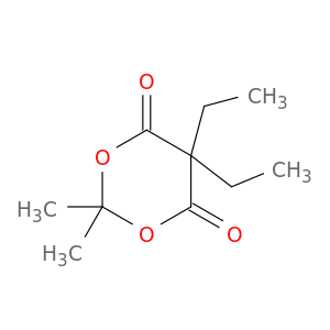 1,3-Dioxane-4,6-dione, 5,5-diethyl-2,2-dimethyl-