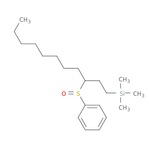 Silane, trimethyl[3-(phenylsulfinyl)undecyl]-