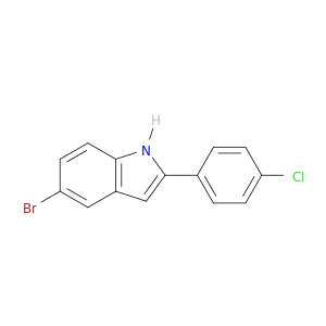 5-溴-2-(4-氯苯基)-1H-吲哚