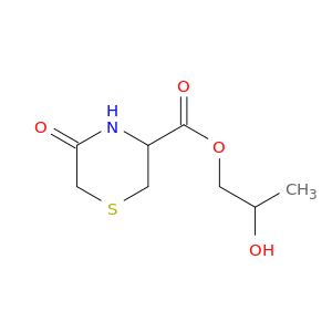 3-Thiomorpholinecarboxylic acid, 5-oxo-, 2-hydroxypropyl ester