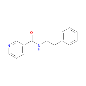 3-Pyridinecarboxamide, N-(2-phenylethyl)-