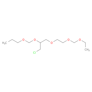3,5,8,11,13-Pentaoxahexadecane, 10-(chloromethyl)-