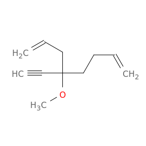 1,7-Octadiene, 4-ethynyl-4-methoxy-