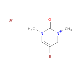 Pyrimidinium, 5-bromo-2,3-dihydro-1,3-dimethyl-2-oxo-, bromide