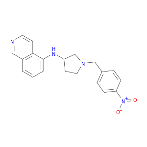 5-Isoquinolinamine, N-[1-[(4-nitrophenyl)methyl]-3-pyrrolidinyl]-