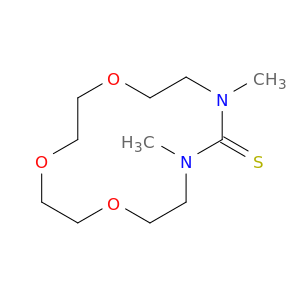 1,9,12-Trioxa-4,6-diazacyclotetradecane-5-thione,4,6-dimethyl-