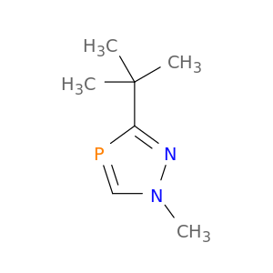 1H-1,2,4-Diazaphosphole, 3-(1,1-dimethylethyl)-1-methyl-