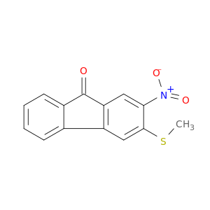 9H-Fluoren-9-one,3-(methylthio)-2-nitro-