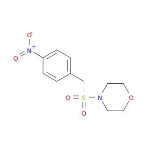 Morpholine,4-[[(4-nitrophenyl)methyl]sulfonyl]-