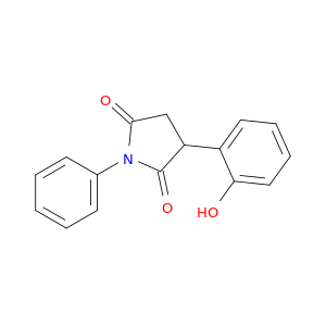 2,5-Pyrrolidinedione, 3-(2-hydroxyphenyl)-1-phenyl-