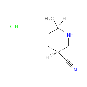 (3S,6S)-6-甲基哌啶-3-甲腈盐酸盐