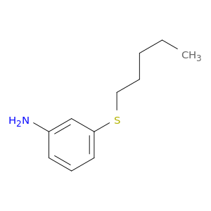 3-(pentylsulfanyl)aniline