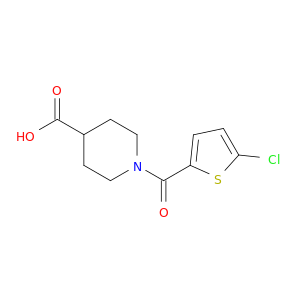 1-(5-Chlorothiophene-2-carbonyl)piperidine-4-carboxylic Acid
