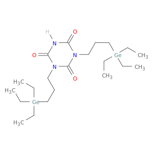1,3,5-Triazine-2,4,6(1H,3H,5H)-trione, 1,3-bis[3-(triethylgermyl)propyl]-
