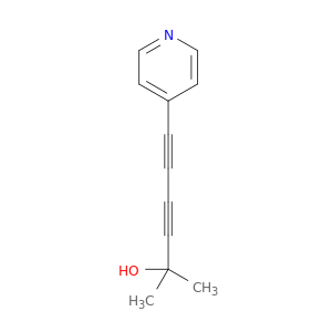 3,5-Hexadiyn-2-ol, 2-methyl-6-(4-pyridinyl)-