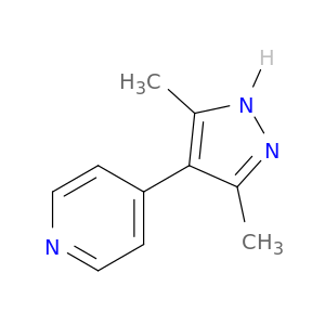 Pyridine, 4-(3,5-dimethyl-1H-pyrazol-4-yl)-