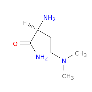 Butanamide, 2-amino-4-(dimethylamino)-, (2S)-
