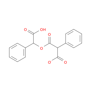 Propanedioic acid, phenyl-, mono(carboxyphenylmethyl) ester
