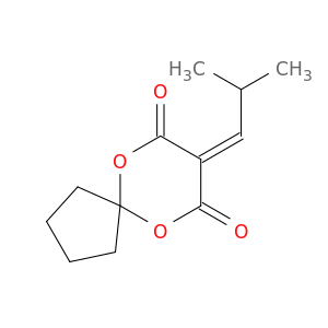 6,10-Dioxaspiro[4.5]decane-7,9-dione, 8-(2-methylpropylidene)-