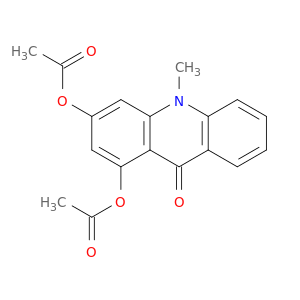 9(10H)-Acridinone, 1,3-bis(acetyloxy)-10-methyl-
