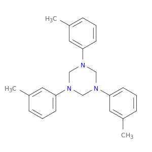 1,3,5-Triazine, hexahydro-1,3,5-tris(3-methylphenyl)-
