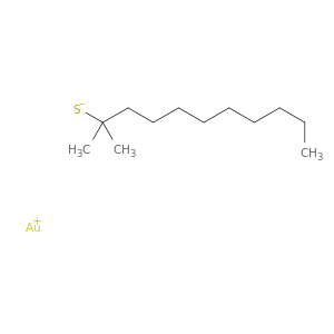 tert-Dodecanethiol,gold(1+) salt (1:1)