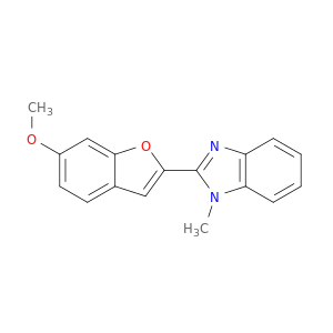 1H-Benzimidazole, 2-(6-methoxy-2-benzofuranyl)-1-methyl-