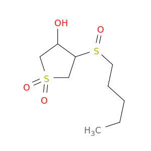 Thiophene-3-ol,tetrahydro-4-(pentylsulfinyl)-, 1,1-dioxide