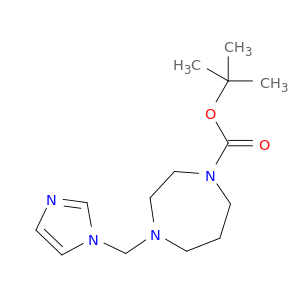 4-IMIDAZOL-1-YLMETHYL-[1,4]DIAZEPANE-1-CARBOXYLIC ACID TERT-BUTYL ESTER