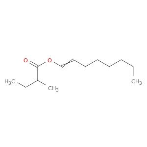 Butanoic acid, 2-methyl-, octenyl ester