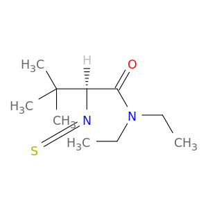 Butanamide, N,N-diethyl-2-isothiocyanato-3,3-dimethyl-, (2S)-