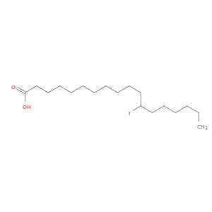 Octadecanoic acid, 12-iodo-