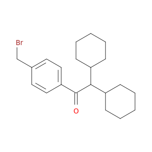 1-(4-(Bromomethyl)phenyl)-2,2-dicyclohexylethanone