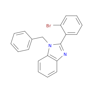 1H-Benzimidazole, 2-(2-bromophenyl)-1-(phenylmethyl)-