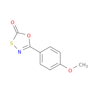 1,3,4-Oxathiazol-2-one, 5-(4-methoxyphenyl)-