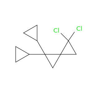 Spiro[2.2]pentane, 1,1-dichloro-4,4-dicyclopropyl-